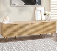 Emma 4 Door Entertainment Unit Brown