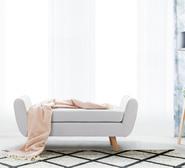 Fitzroy Ottoman White