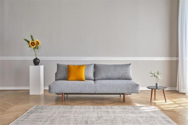 Frode double with dark styletto legs sofa bed - innovation living