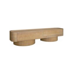 Gidon 2.2m TV Entertainment Unit - Dusty Oak by Interior Secrets - AfterPay Available