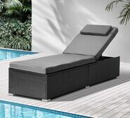 Hilary Sun Lounge Black