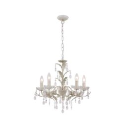 Jais Modern Elegant Pendant Lamp Chandelier Ceiling Light - Cream Brushed Gold