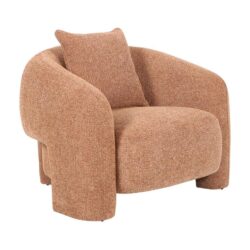 Jam Armchair - Coral Orange by Interior Secrets - AfterPay Available