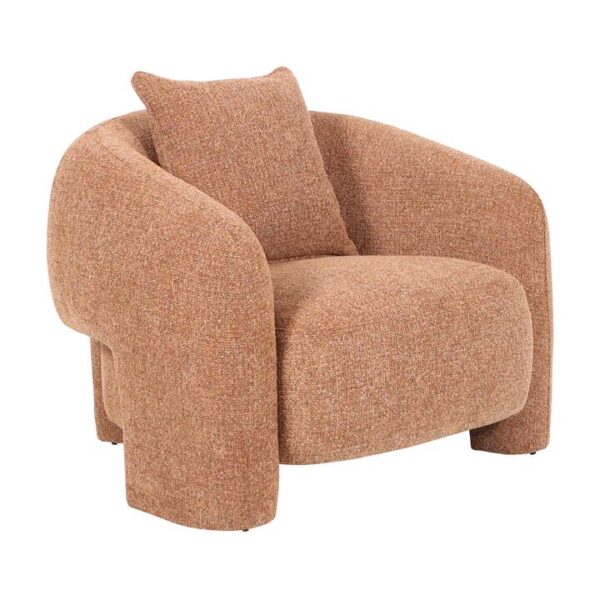 Jam Armchair - Coral Orange by Interior Secrets - AfterPay Available