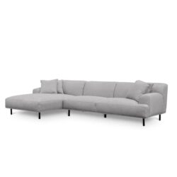 Jasleen 3 Seater Left Chaise Sofa - Sterling Sand by Interior Secrets - AfterPay Available