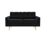 Jazz 2 Seater Sofa Black