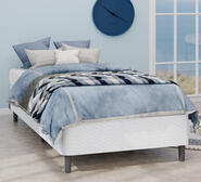 Kids Zabi Single Bed Base White