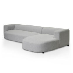 Lavinia Right Chaise Sofa - Grey by Interior Secrets - AfterPay Available