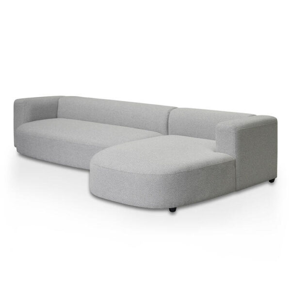 Lavinia Right Chaise Sofa - Grey by Interior Secrets - AfterPay Available