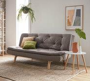Laze 3 Seater Futon Grey
