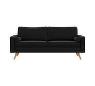 Lisbon 3 Seater Sofa Black
