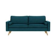 Lisbon 3 Seater Sofa Blue