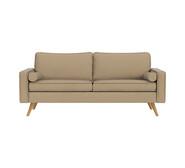 Lisbon 3 Seater Sofa Brown