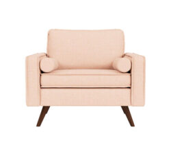 Lisbon Armchair Pink 1 Seater