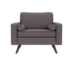 Lisbon Armchair Purple 1 Seater
