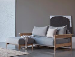 Malloy wood arms queen sofa bed - innovation living