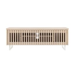 Manila Lowline Entertainment Unit TV Stand Storage Cabinet 120cm - Natural - Natural