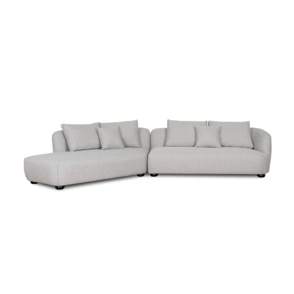 Marius Left Chaise Sofa - Sterling Sand by Interior Secrets - AfterPay Available