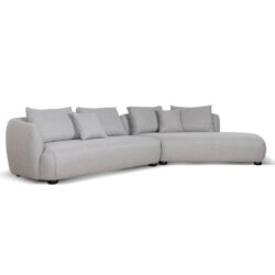 Marius Right Chaise Sofa - Grey by Interior Secrets - AfterPay Available