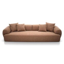 Meadow 4 Seater Sofa - Tropical Orange by Interior Secrets - AfterPay Available