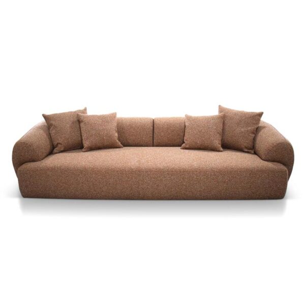 Meadow 4 Seater Sofa - Tropical Orange by Interior Secrets - AfterPay Available