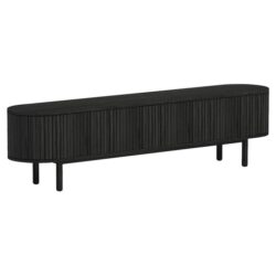 Melita 2m TV Entertainment Unit - Full Black by Interior Secrets - AfterPay Available