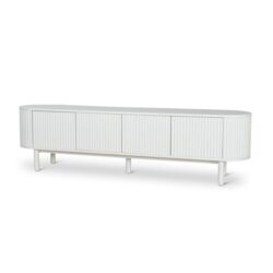 Melita 2m TV Entertainment Unit - Warm White by Interior Secrets - AfterPay Available