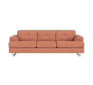 Miami 3 Seater Sofa Linden Rose