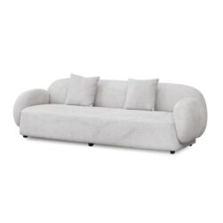 Moyer 3 Seater Fabric Sofa - Salt White by Interior Secrets - AfterPay Available