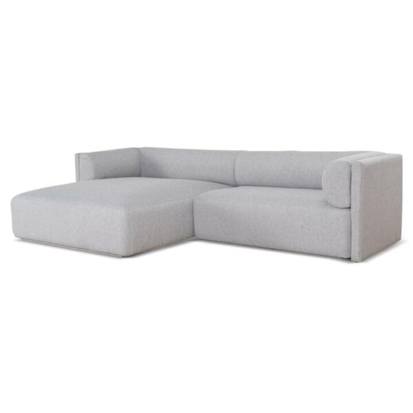 Mullen Left Chaise Sofa - Grey by Interior Secrets - AfterPay Available