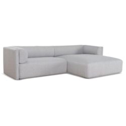 Mullen Right Chaise Sofa - Grey by Interior Secrets - AfterPay Available