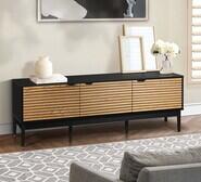 Mulville Entertainment Unit Black