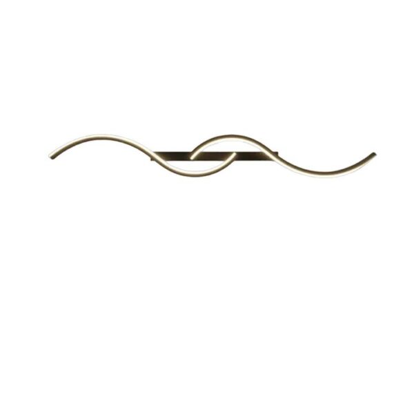 NNEOBA Minimalist LED Wall Lamp - Long Strip Sconces, Black, 100cm