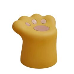 NNETM Paw-Shaped Stool - Plastic Ottoman