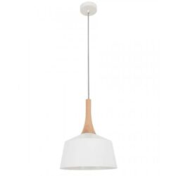 NORDIC Pendant Lamp Light Interior ES White Small Angled Dome OD270mm