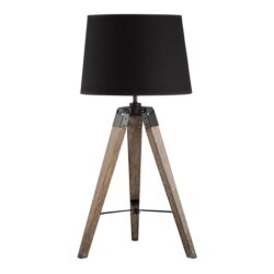 New Oriental Nicki Classic Tripod Table Lamp - Black