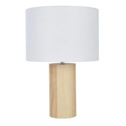 Nobten Wooden Table Lamp - Natural by Interior Secrets - AfterPay Available