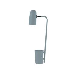 PASTEL Table Lamp SES Matte Blue Ellipse OD160mm Adjustable with Storage