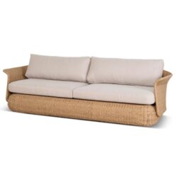 Palisade Outdoor 3 Seater Sofa - Natural Taupe by Interior Secrets - AfterPay Available