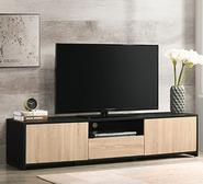 Pearse 180Cm Entertainment Unit Black