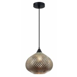 RICTUS Pendant Lamp Light Interior ES Chrome (Glass) Wine Glass with Segments OD290mm