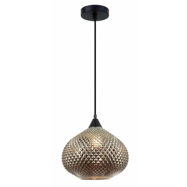 RICTUS Pendant Lamp Light Interior ES Chrome (Glass) Wine Glass with Segments OD290mm