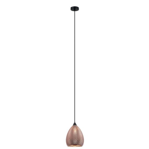 RICTUS Pendant Lamp Light Interior ES Copper (Glass) Ellipse with Segments OD225mm
