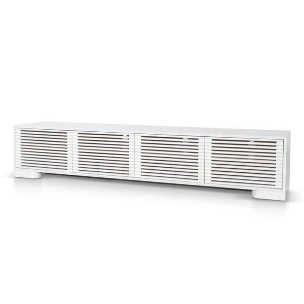 Riley 2.3m TV Entertainment Unit - White by Interior Secrets - AfterPay Available