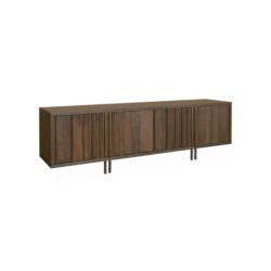 Roshan 2m TV Entertainment Unit - Caramel Oak by Interior Secrets - AfterPay Available