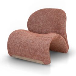Sanchit Lounge Chair - Moss Rust Orange by Interior Secrets - AfterPay Available