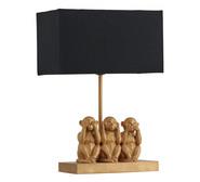 Sane Monkey Troop Table Lamp Yellow