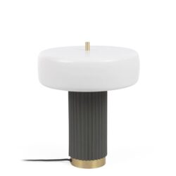 Saul Metal Table Lamp - Charcoal by Interior Secrets - AfterPay Available