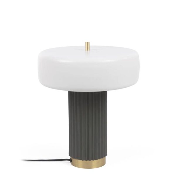 Saul Metal Table Lamp - Charcoal by Interior Secrets - AfterPay Available