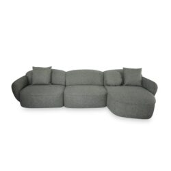 Serenity 3 Seater Right Chaise Sofa - Amazon Green by Interior Secrets - AfterPay Available